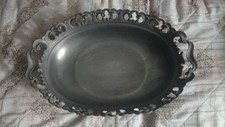Etain Zinn Teller Tablett Obstschale