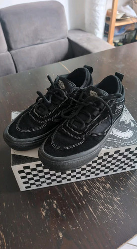 Vans skate safe low black - skate, gr