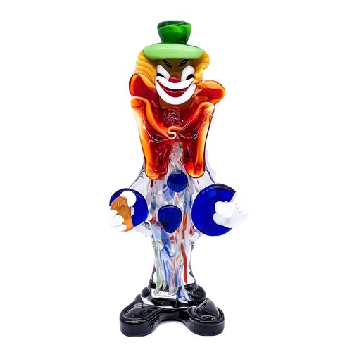 Vintage murano clown - murano,