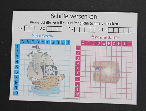 Schiffe versenken spielblock - schiffe,