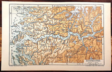 Alte Lithographie, Sognefjord