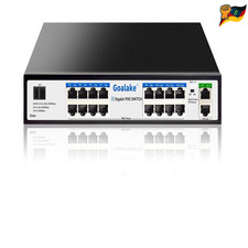 Gigabit PoE+ Switch 16 Port