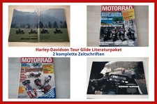 Harley-Davidson Tour Glide Literaturpaket - 2 komplette Zeitschriften