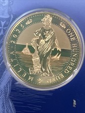 100 Euro Gold Malta 2025 Melitta PP.Sehr RAR/Geringe Auflage!