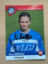 Nina Müller VfL Sindelfingen Frauen Autogrammkarte original signiert #43485