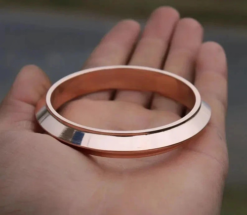 Klassischer 18k rotgold über - rotgold,