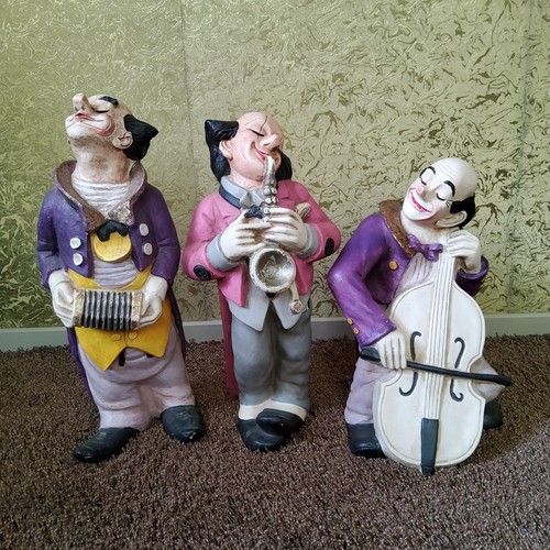 Clown orchester handarbeit - clown, orchester,