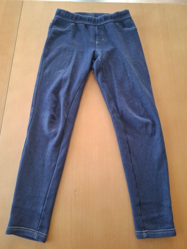 Leggings gefüttert blau - leggings,,