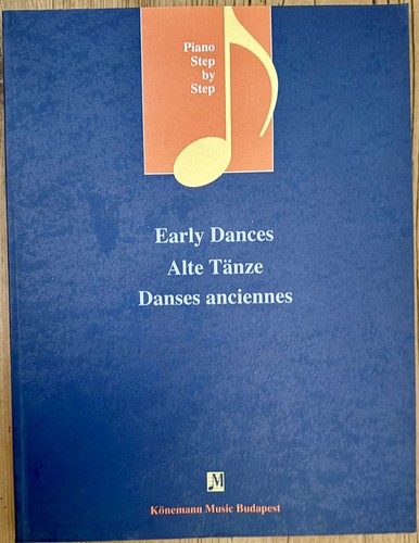 Klaviernoten alte tänze - alte,