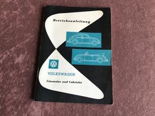 Betriebsanleitung VW Käfer
