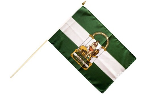 Spanien andalusien stockflagge - spanien,