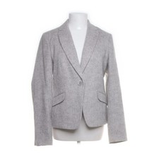 Comma, Blazer, Größe: 40, Grau, Polyester/Wolle, Fischgräte, Damen #eva