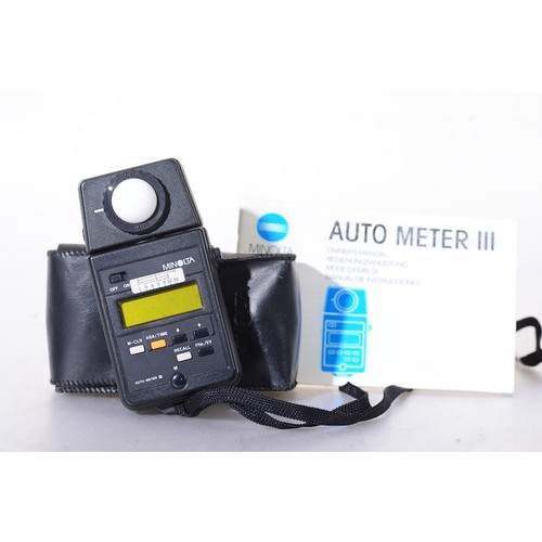 Minolta autometer iii - minolta,