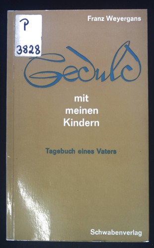 Geduld mit meinen kindern - geduld,