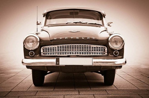 Leinwand bild oldtimer - leinwand,