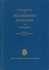 Grundriss der allgemeinen Zoologie - Alfred Kühn - Georg Thieme Verlag