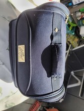 Kosmetiktasche, Beautycase, Blau, umhängen, Trolley, Reisen, Urlaub 