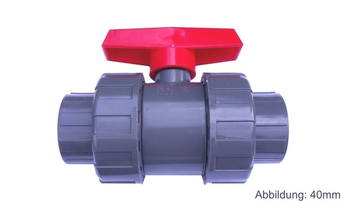 Pvc kugelventil 63 mm - pvc,