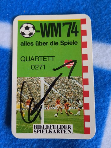 1974 orginales autogramm - 1974.,