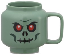 LEGO Kaffeetasse GREEN SKELETON 255 ml grün im Karton aus Keramik