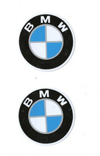 2 BMW Aufkleber Sticker Logo Emblem 5,0 cm Ø