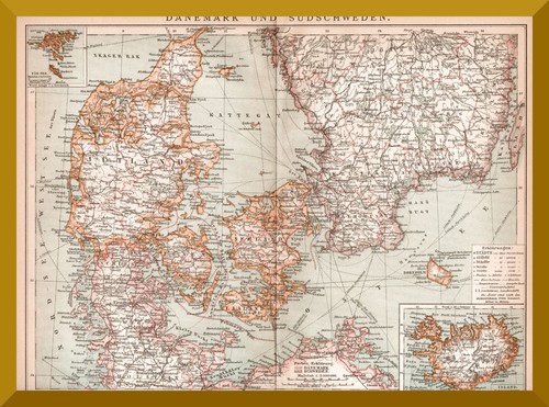Dänemark und südschweden - dänemark,