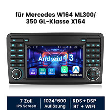 7'' Autoradio Für Mercedes ML/GL Klasse W164 X164 Carplay GPS Navi BT SWC FM DAB