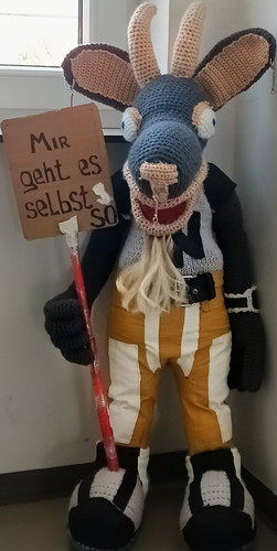Handgefertigte gestrickte