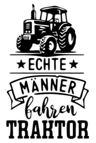 Traktor spruch - 1x,
