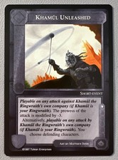 Khamul Unleashed MECCG Middle Earth ICE MELE Lidless Eye 1997 Limited English
