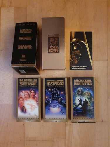Vhs box star - vhs, trilogie