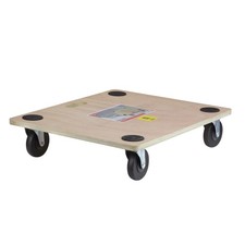 Holz Möbelroller Transportroller Rollbrett 590x490 mm bis 400 kg