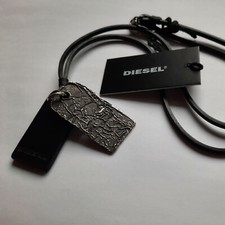 Diesel Herren Leder Halskette