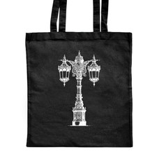 Klassische schwarze Shopper-Tasche "Victorian Lamp Post" (ZB00022213)