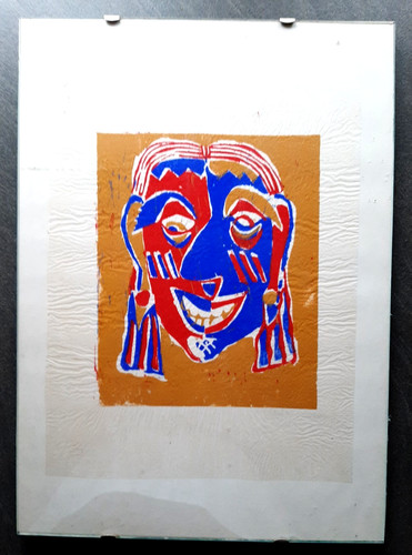 Gemälde gesicht portrait art - gemälde,