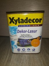 Xyladecor 3,75L Dekor-Lasur Holzlasur Lasur Decor ROST Nussbaum & Gelb (S187)