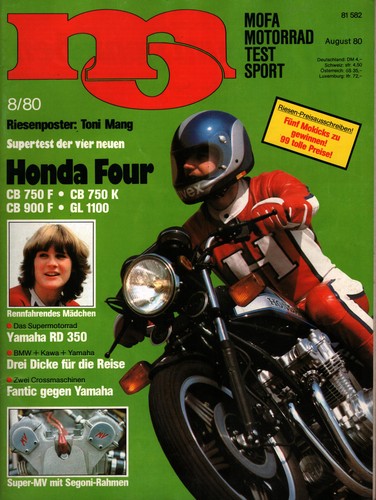 Zeitschrift motorrad 8 von - zeitschrift, mo