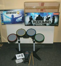 Sony Playstation 2 3 PS2 PS3 PAL OVP Rockband Guitar Hero Live Drum Set Gitarre