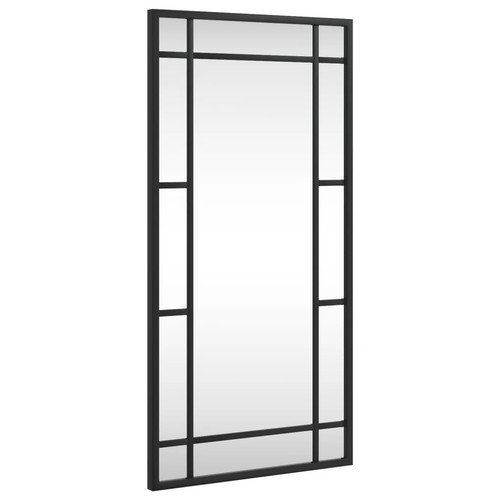 Wandspiegel schwarz 30x60 - 30x60, cm