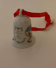 Hutschenreuther Porzellan Weihnachtsglocke Glocke 1990 Flußland