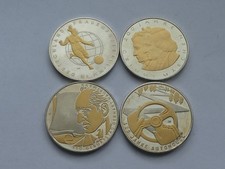 BRD, 4 x 10 Euro, 2011-2012, Goldapplikation