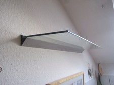 Glasregal 1m X 0,25 m Aluleiste zur Befestigung 