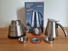 Rommelsbacher EKO 366 Silber elektr. Espressomaschine 6 Tassen 