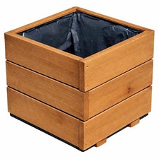 Pflanzkasten aus Holz Kübel