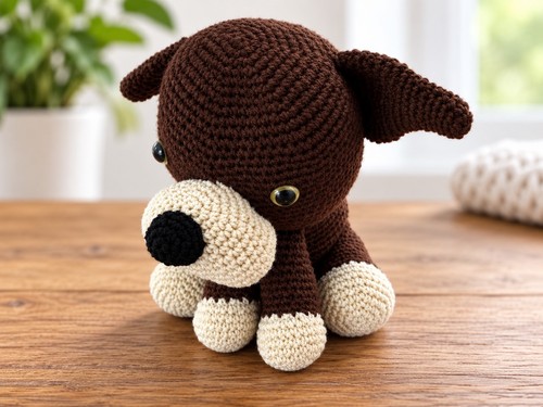 Kuscheliger strickhund - kuscheliger, –
