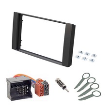 Auto Radio Blende SET Doppel 2