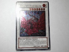 Yugioh SCHWARZER ROSENDRACHE , csoc-de039 Ultimate Rare deutsch Played 