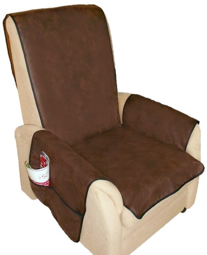 Sesselschoner velourleder - sesselschoner,