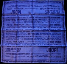 ORIGINAL JOOP SEIDENTUCH