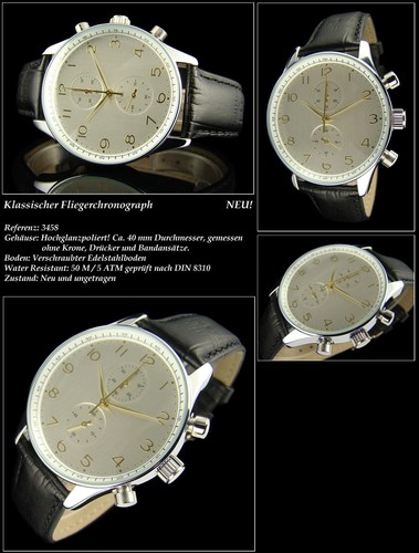 Flieger herrenuhr chronograph - flieger,